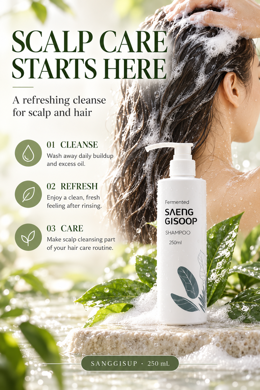 Sanggisup hair shampoo 250ml